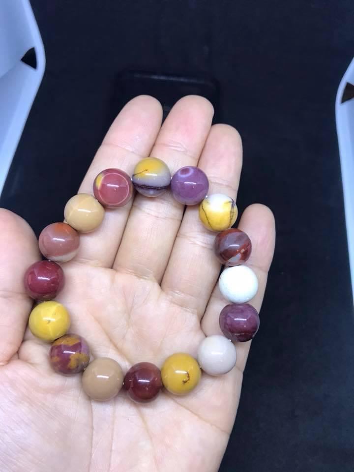 Vòng tay Mo-cai (Ấn Độ) nhiều màu 14ly