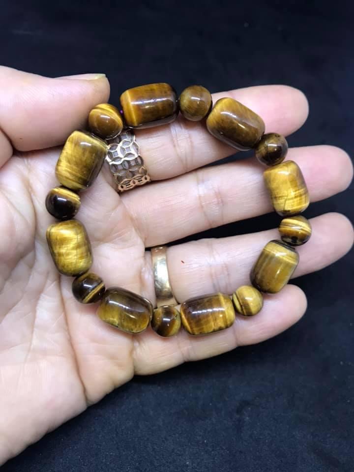 Vòng tay lu thống mắt hổ nâu VIP