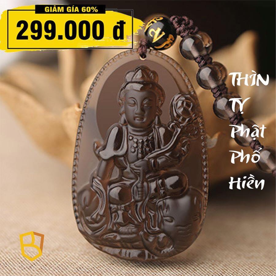 Phật Bản Mệnh Phổ Hiền Bồ Tát thạch anh khói