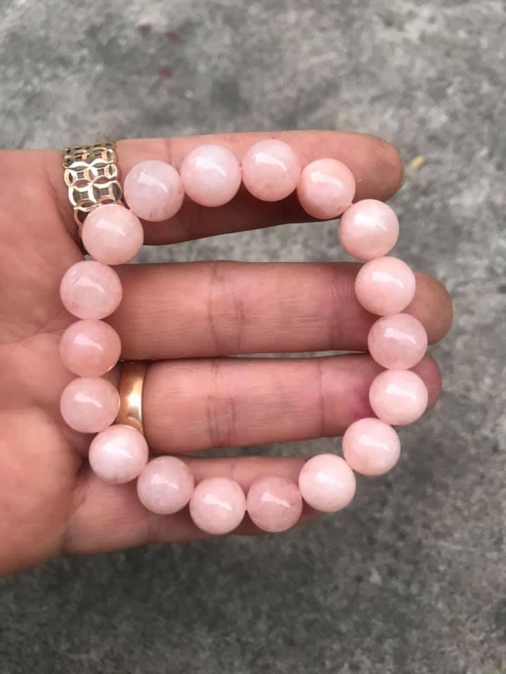 Vòng tay thạch anh hồng 10ly