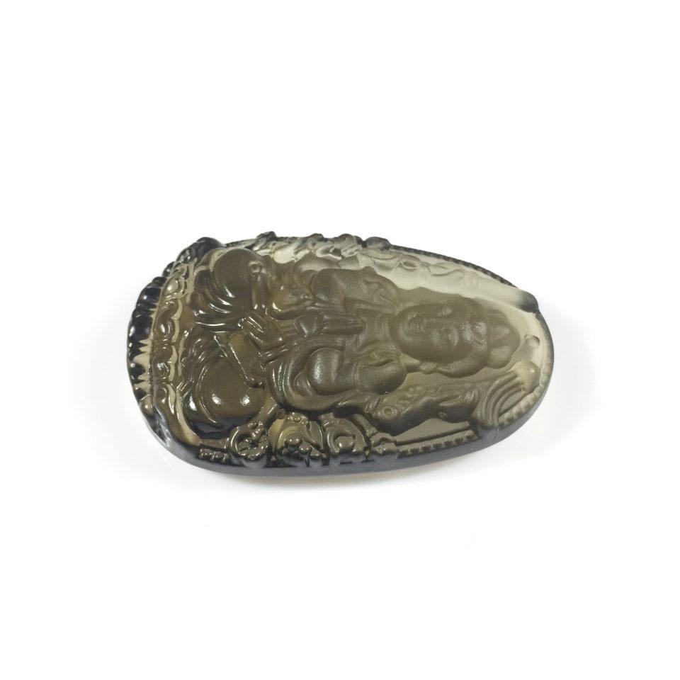 Mặt dây Thiên Thủ Thiên Nhãn thạch anh khói