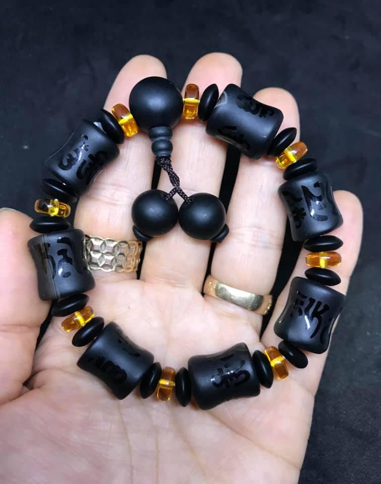 Vòng tay mã não Lạt Ma Tây Tạng A2