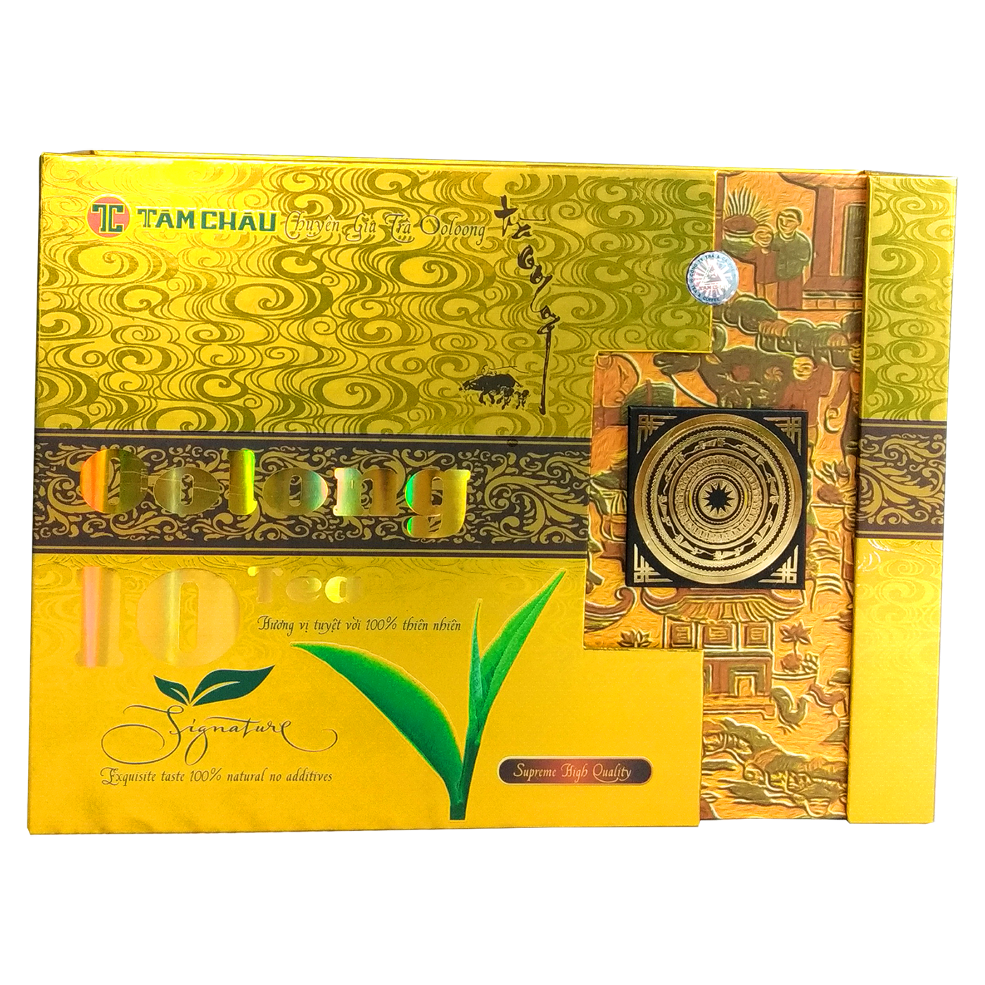 Trà ô long 10 tea Tâm Châu hộp 320gr
