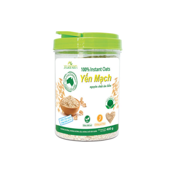 Yến mạch nguyên chất ăn liền 400g