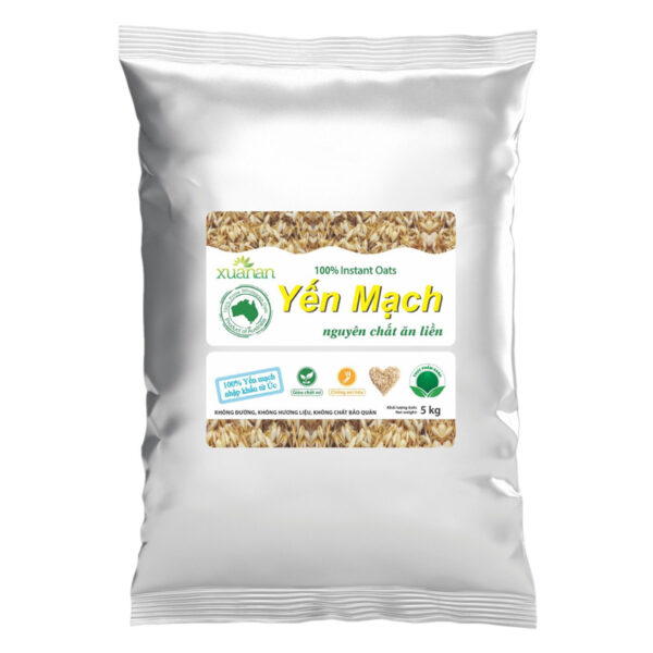 Yến mạch nguyên chất ăn liền 5kg