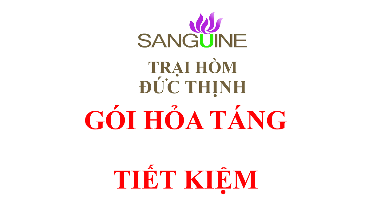Gói hoả táng tiết kiệm