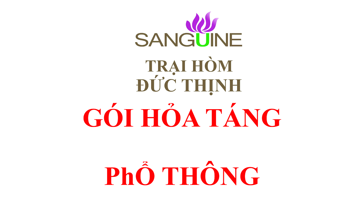 Gói hoả táng phổ thông