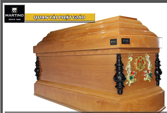 Gói an táng quan tài gỗ trai
