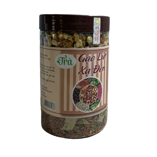 Trà gạo lứt xạ đen 500gr