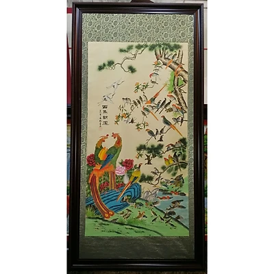 Tranh thủy mặc. Phú quý cát tường - TM29