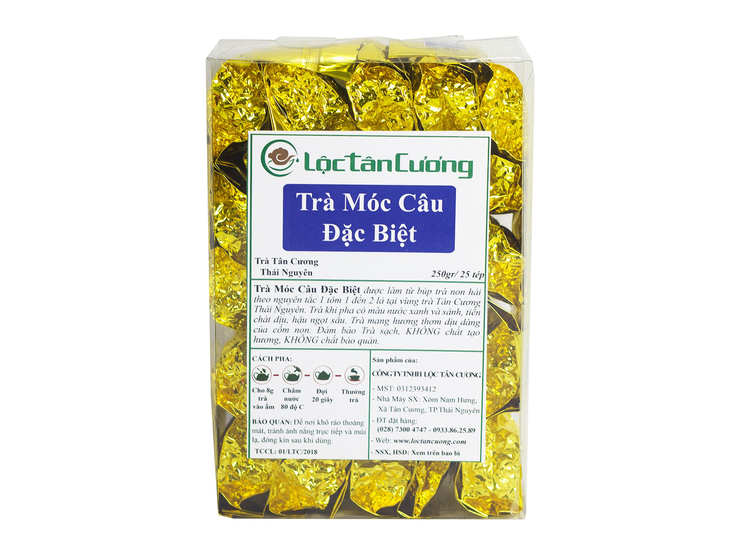 Trà Móc Câu Đặc Biệt Thái Nguyên 25 tép x 10g