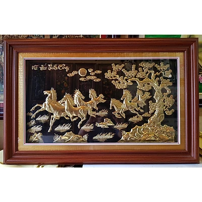 Tranh đồng vàng - Mã đáo thành công