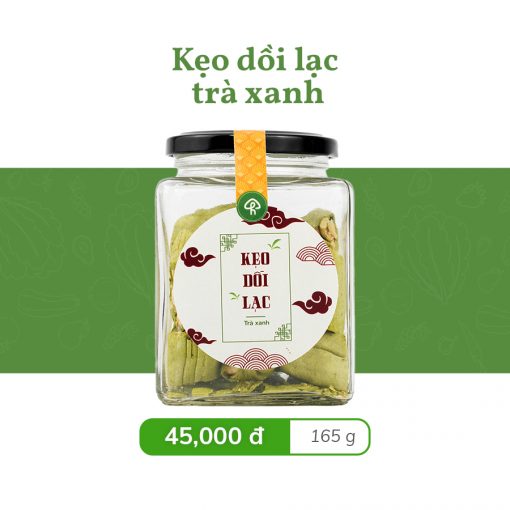 Kẹo dồi lạc trà xanh – 165gr