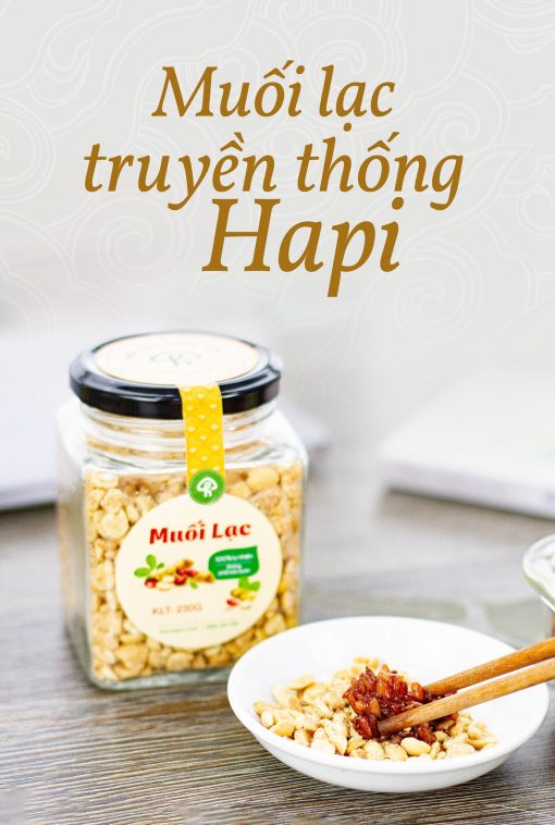 Lọ muối lạc truyền thống – 230gr