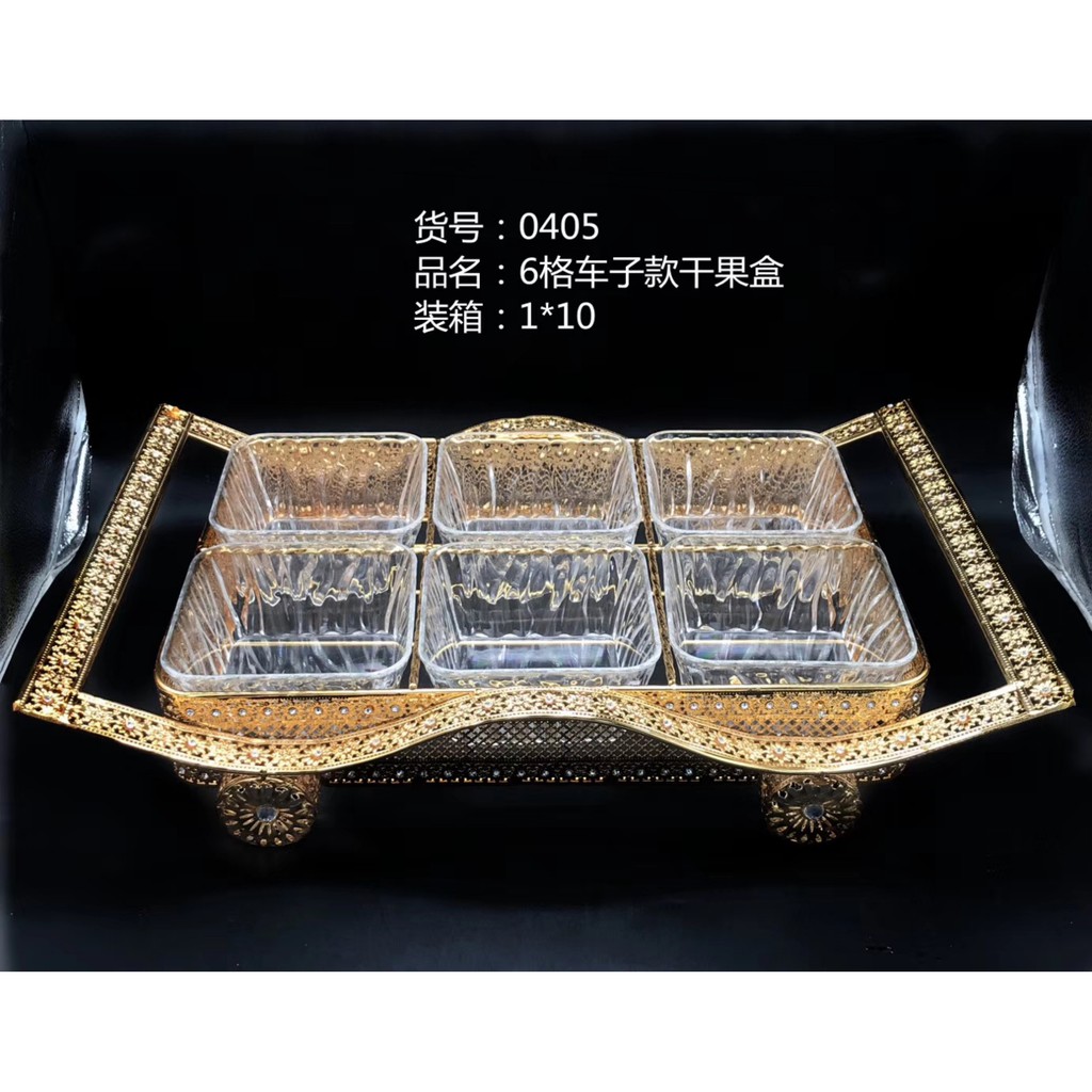 Khay đựng bánh mứt kẹo tết LX0405