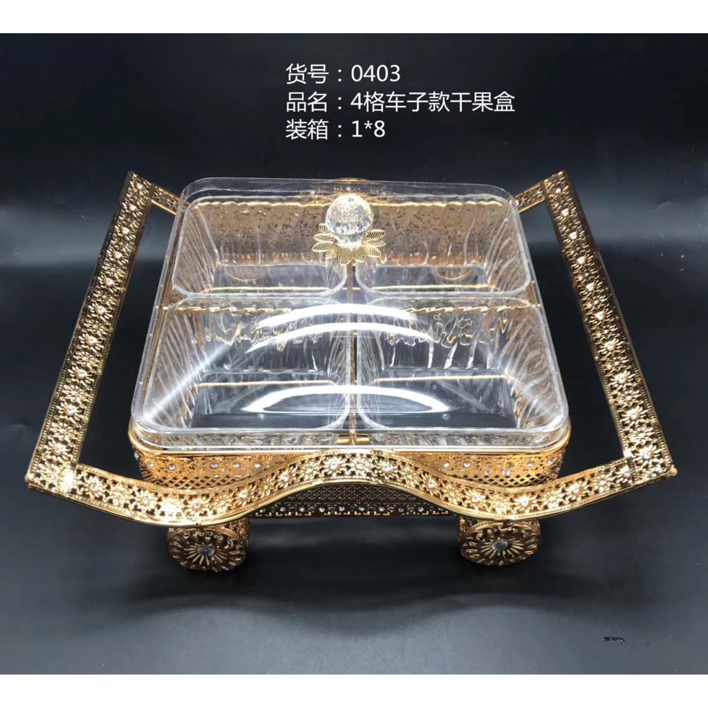 Khay đựng bánh mứt kẹo tết LX 0403