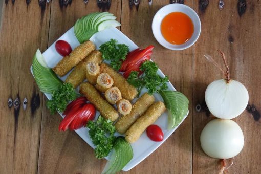 Nem chay xù 10 chiếc