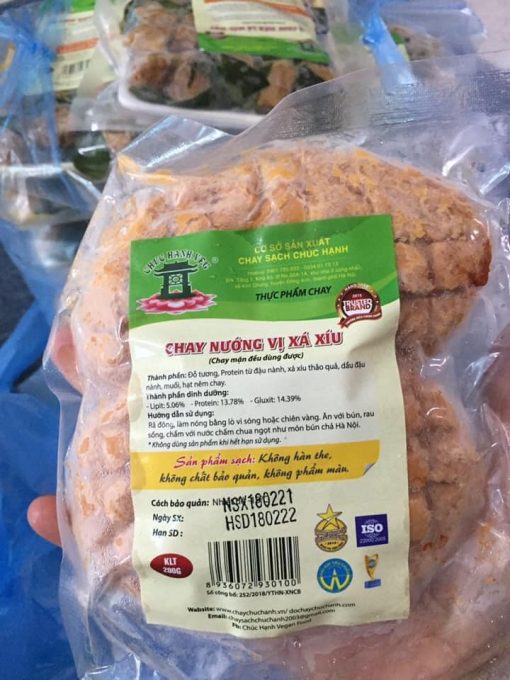 Chay nướng vị xá xíu 200gr