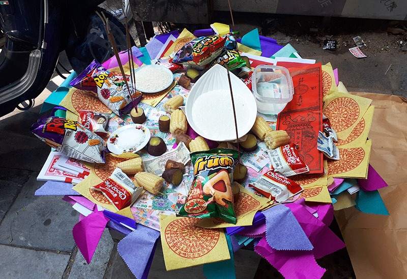 Vàng mã cúng rằm tháng 7 tại công ty