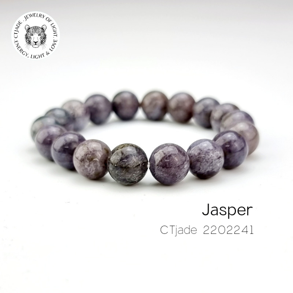 2202241 - Vòng tay đá phong thủy hộ mệnh chuỗi bình an may mắn, 100% đá Chalcedony thiên nhiên, CTjade