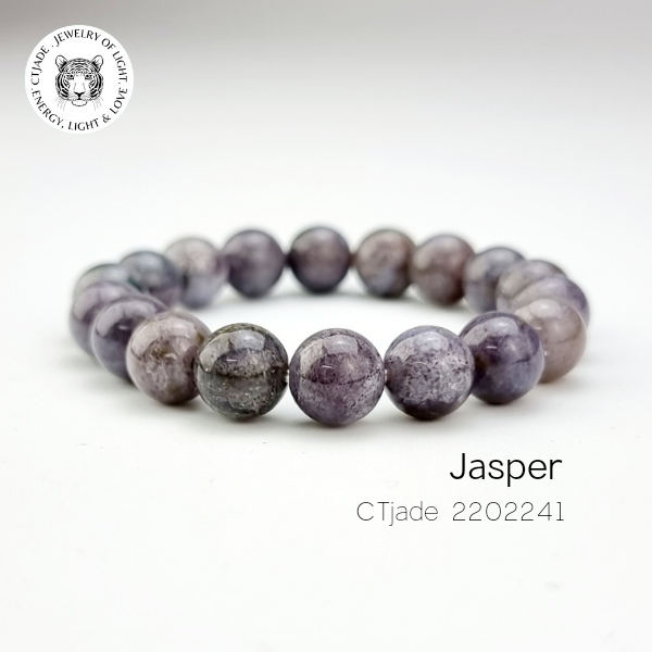 2202241 - Vòng tay đá phong thủy hộ mệnh chuỗi bình an may mắn, 100% đá Chalcedony thiên nhiên, CTjade