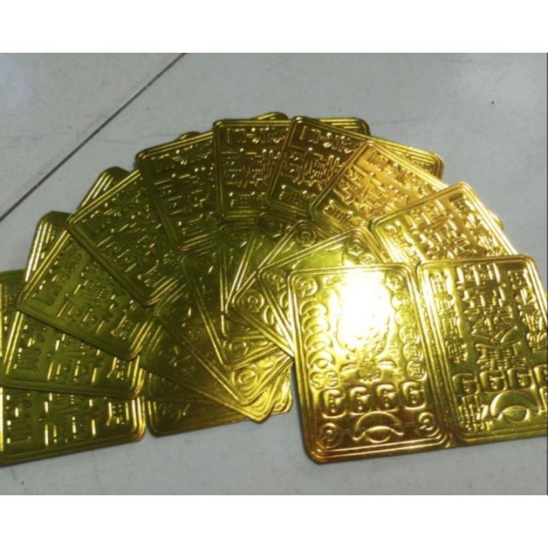 (Vàng mã) combo 10 miếng vàng 9999