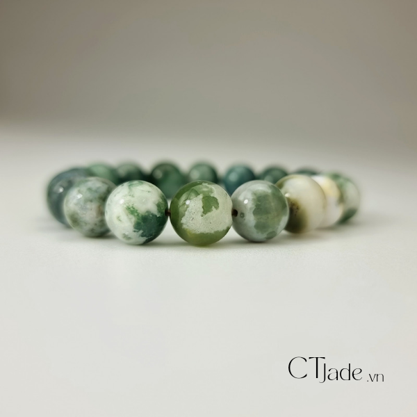 2106226 | Vòng Tay Đá Chalcedony Thiên Nhiên | CTjade