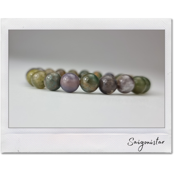 2106133 | Vòng Tay Đá Chalcedony Thiên Nhiên