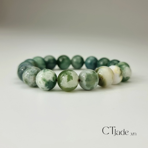 2106226 | Vòng Tay Đá Chalcedony Thiên Nhiên | CTjade