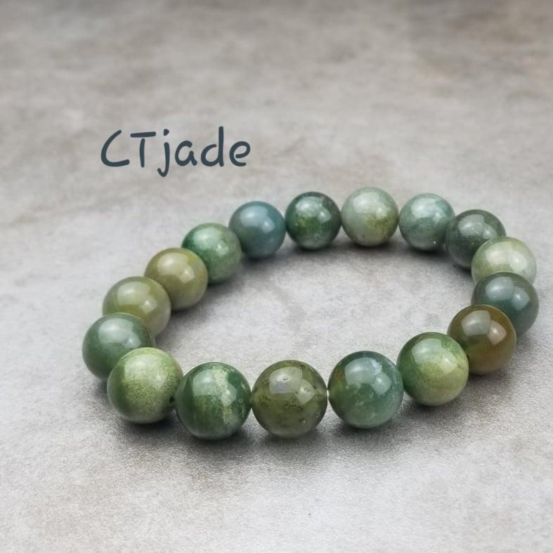 Trang Sức Phong thủy Hộ Mệnh Bình An 1911064 | Vòng Tay Đá Chalcedony Thiên Nhiên | Saigonistar