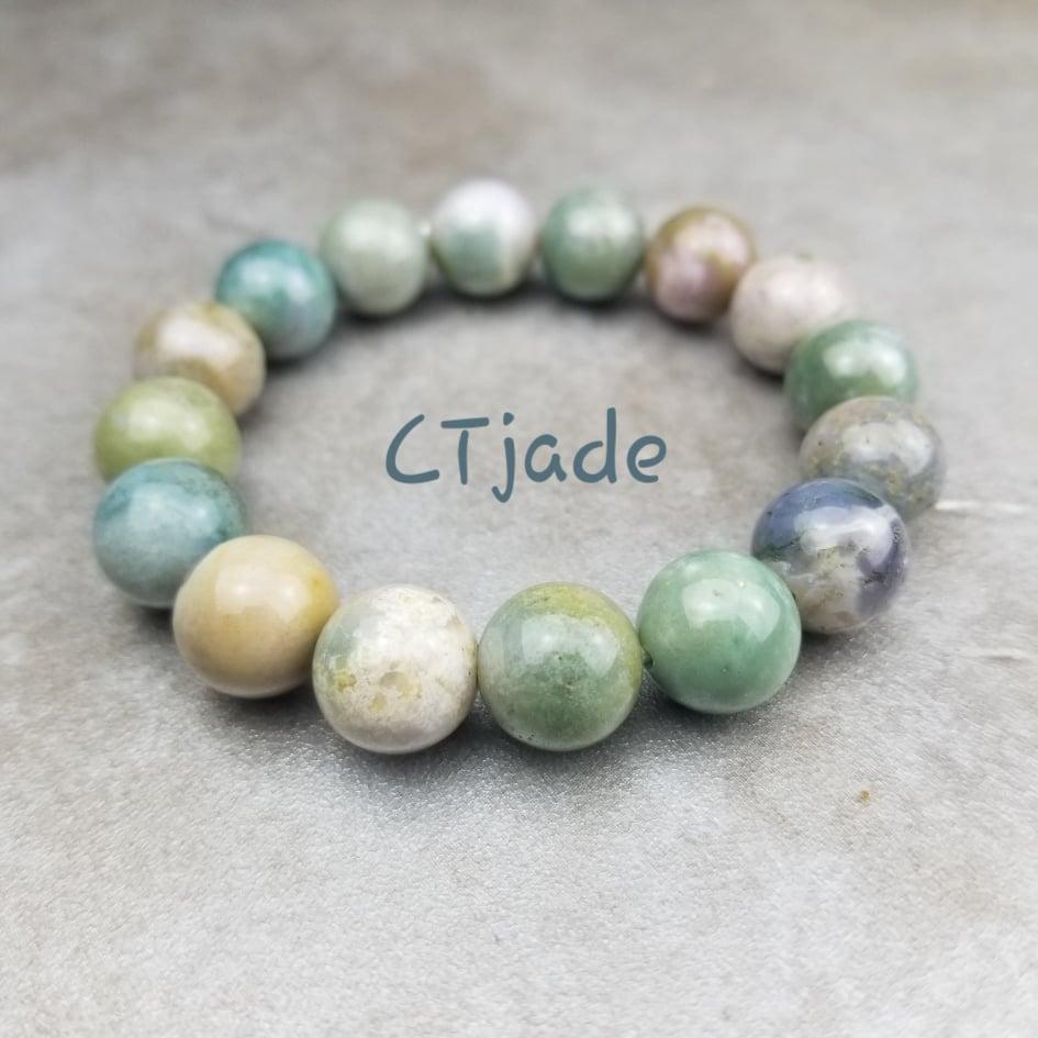 Vòng Tay Đá Chalcedony 12 ly * 1911034 | Saigonistar