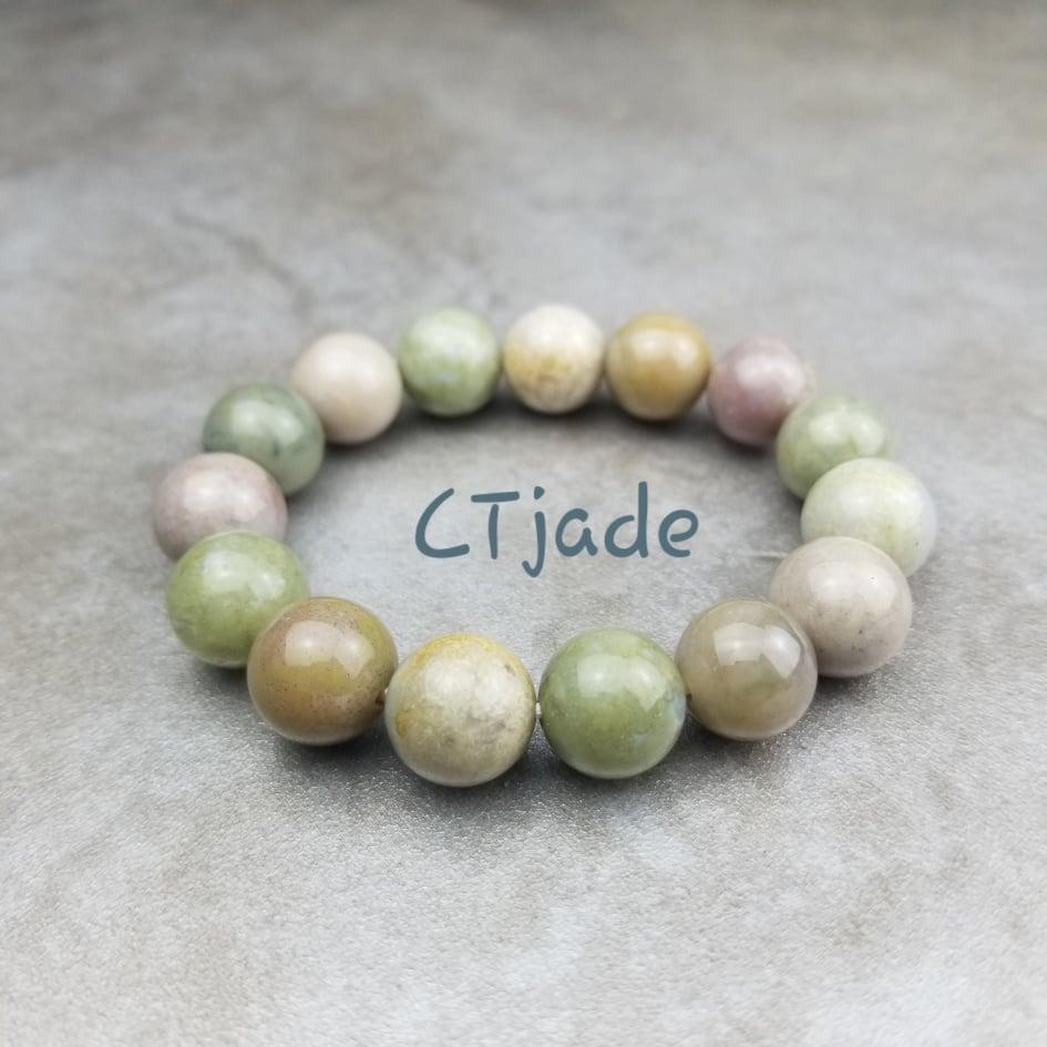 Trang Sức Phong Thủy Hộ Mệnh Bình An 1911033 | Vòng Tay Đá Chalcedony  Thiên Nhiên | Saigonistar