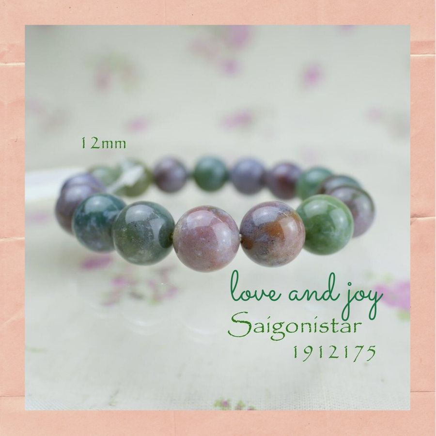 1912175 Trang Sức Phong Thủy | Vòng Tay Đá Chalcedony*| Saigonistar |1912175