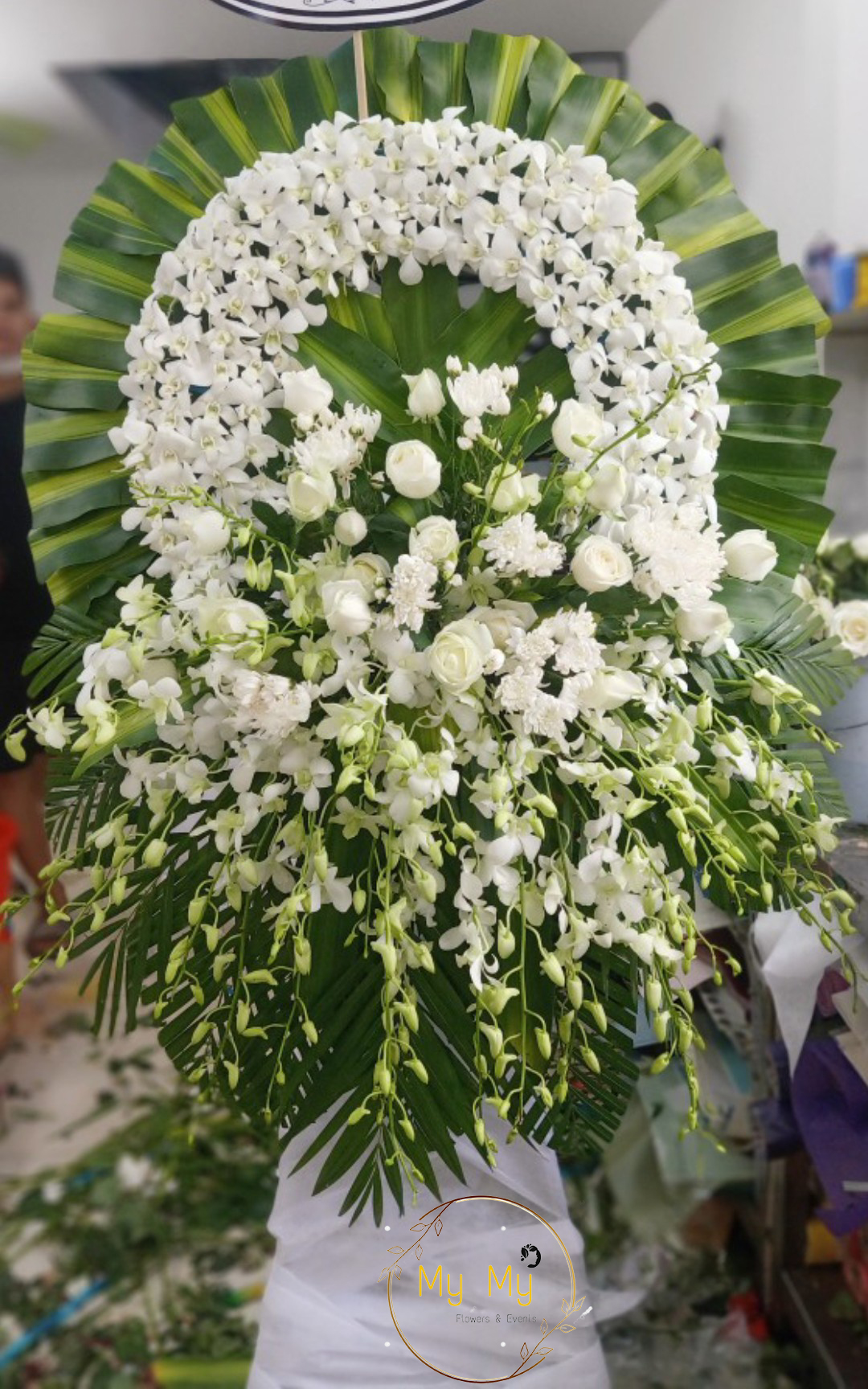 Hoa chia buồn mẫu 2