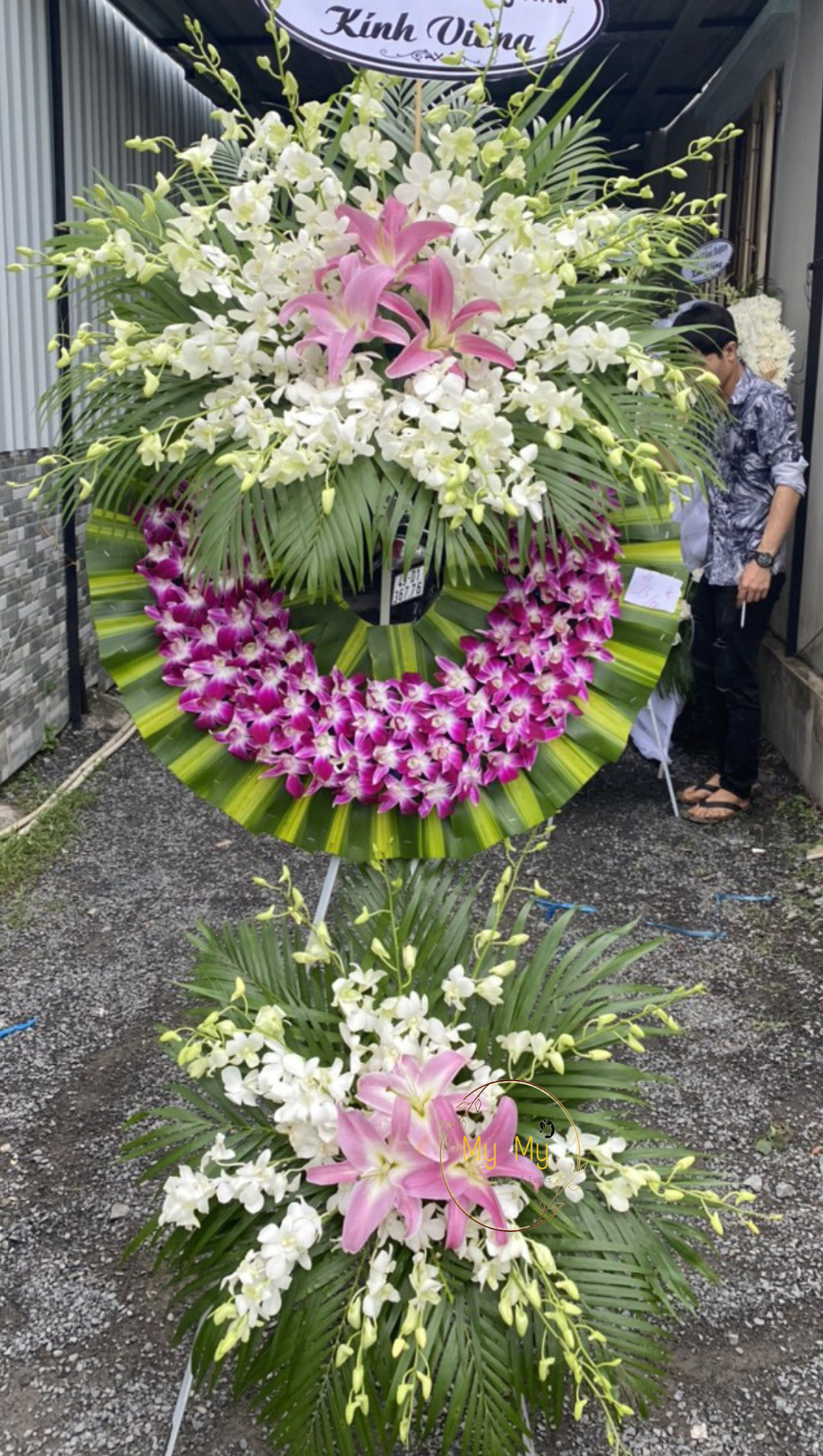 Hoa chia buồn mẫu 54