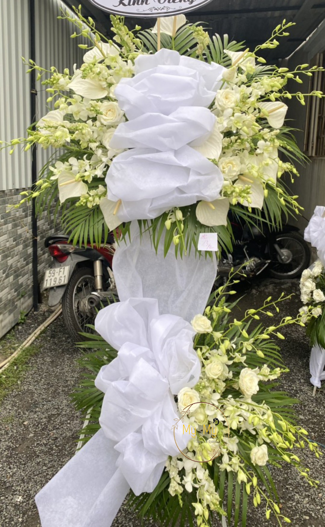 Hoa chia buồn mẫu 5