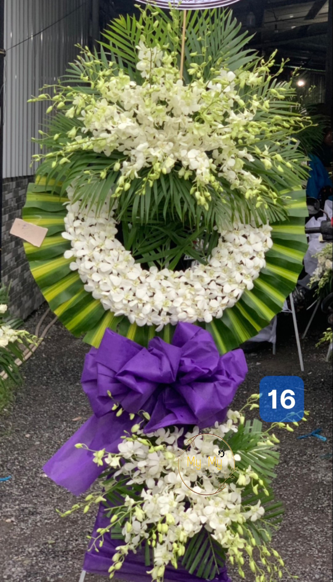 Hoa chia buồn mẫu 49