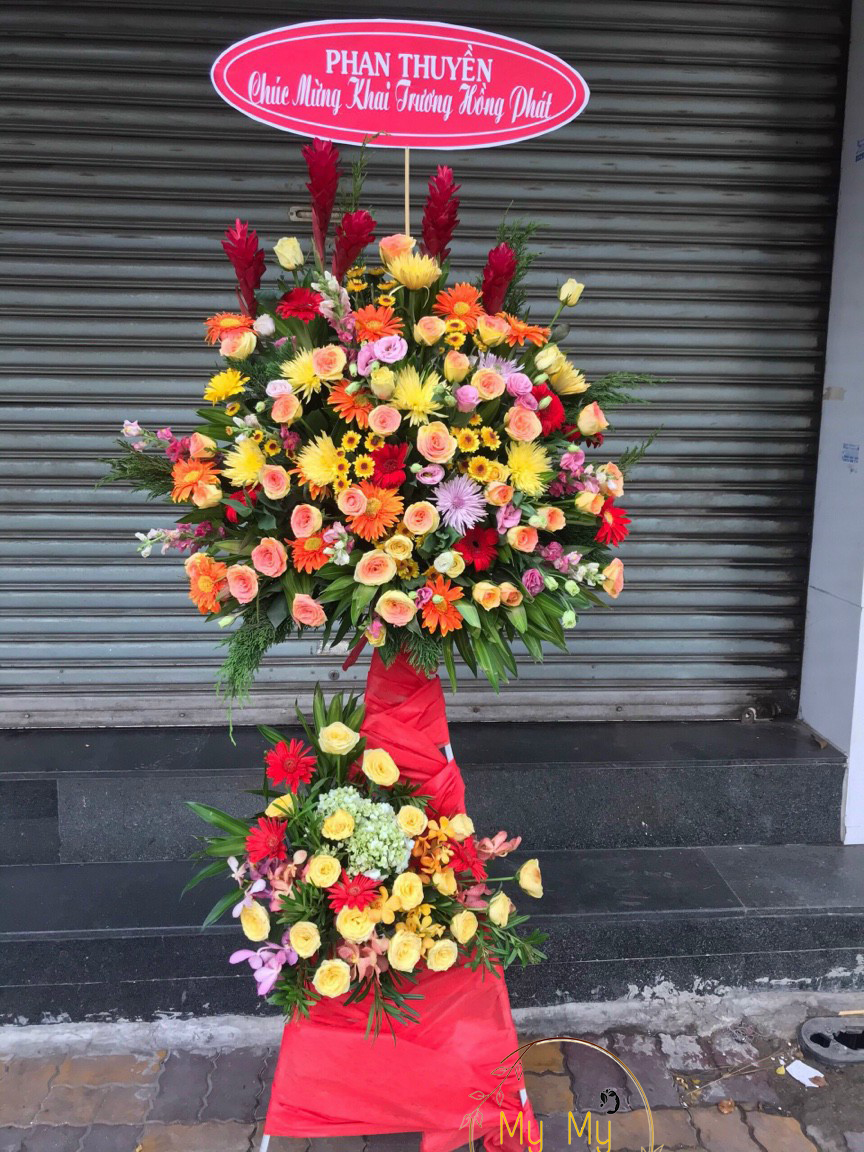 Hoa chúc mừng mẫu 62