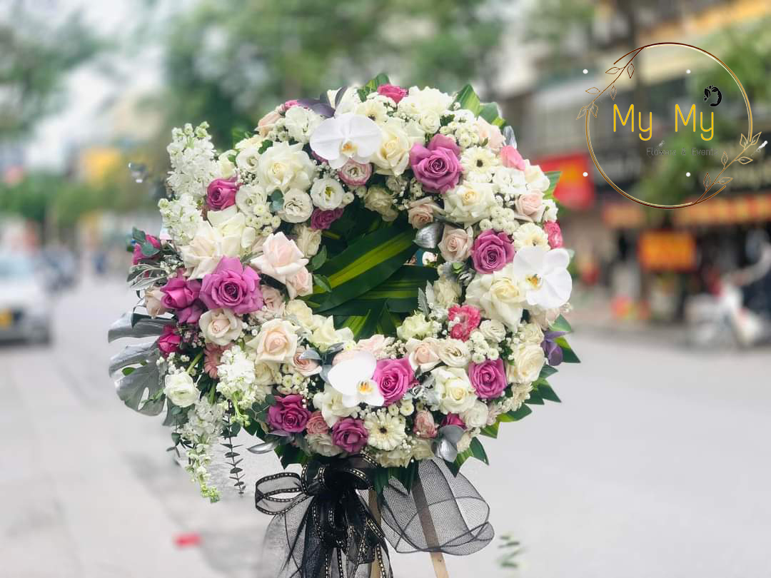 Hoa chia buồn mẫu 3