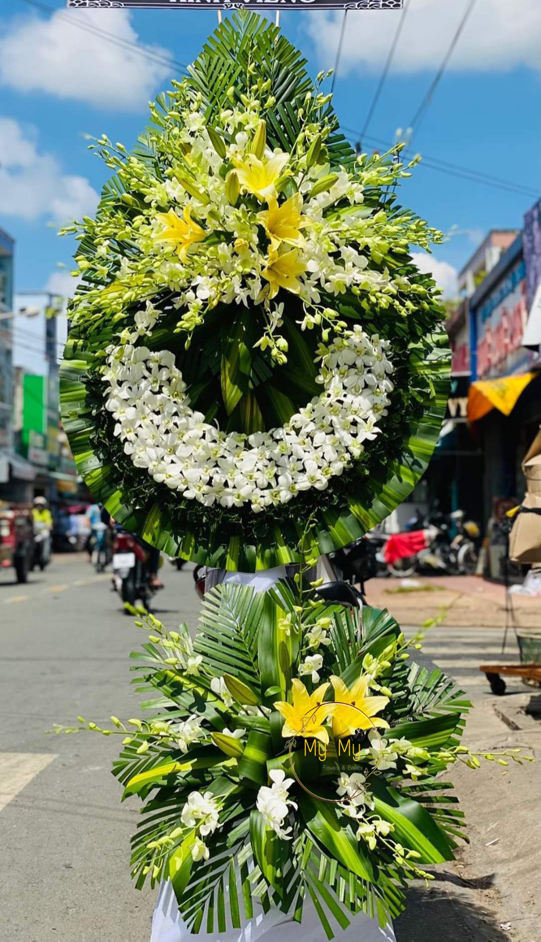 Hoa chia buồn mẫu 52