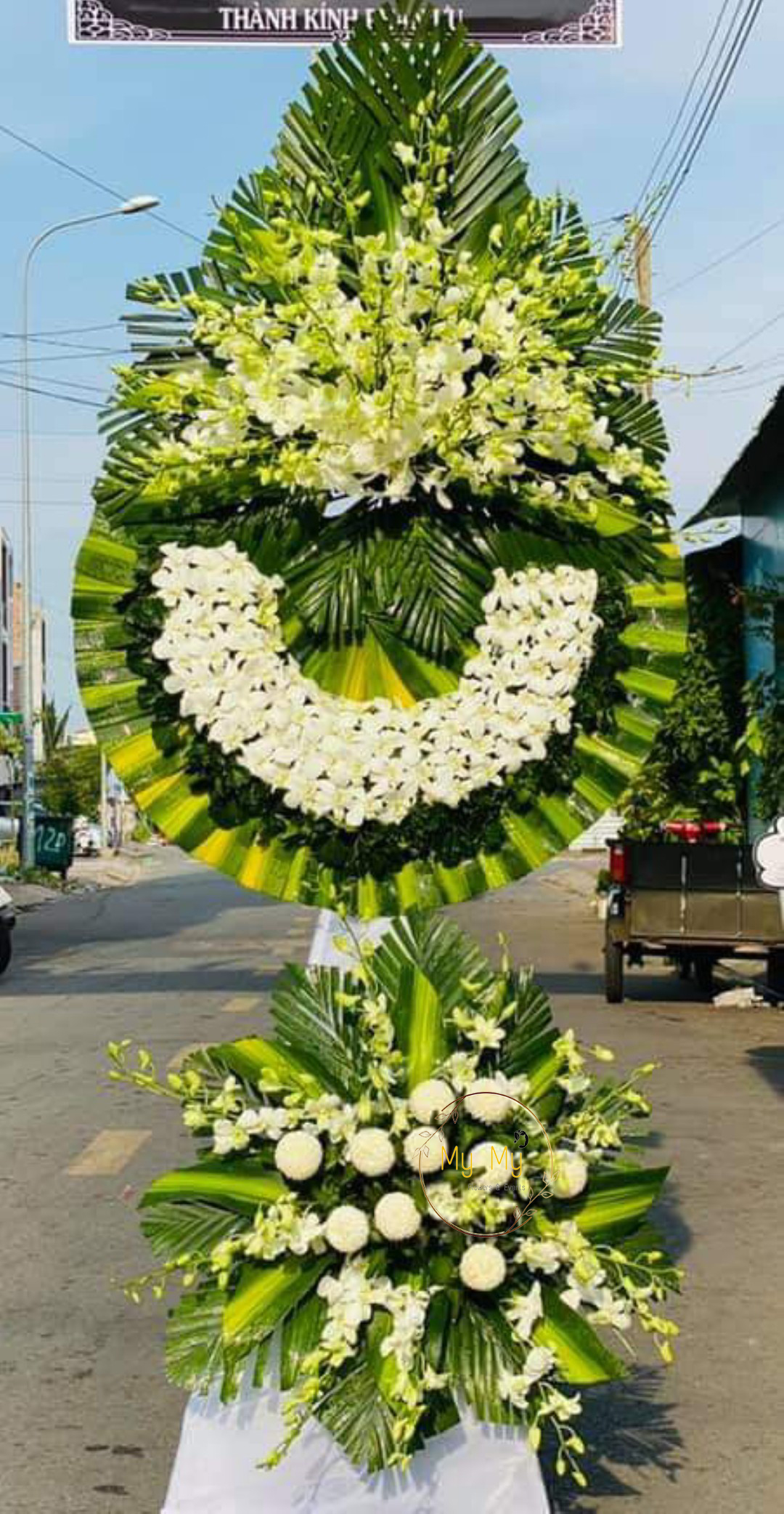 Hoa chia buồn mẫu 50