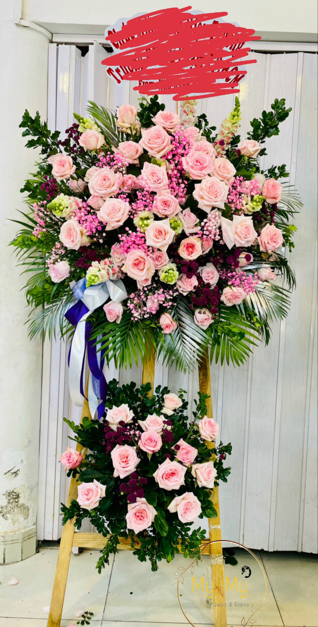 Hoa chúc mừng mẫu 60