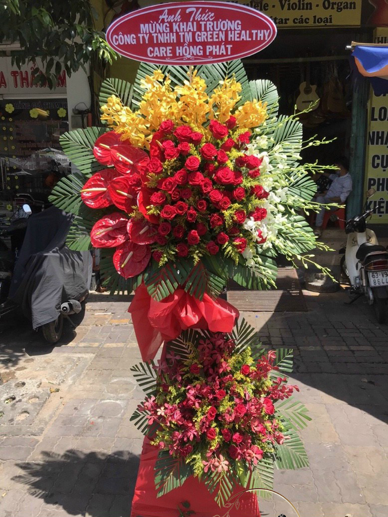 Hoa chúc mừng mẫu 64