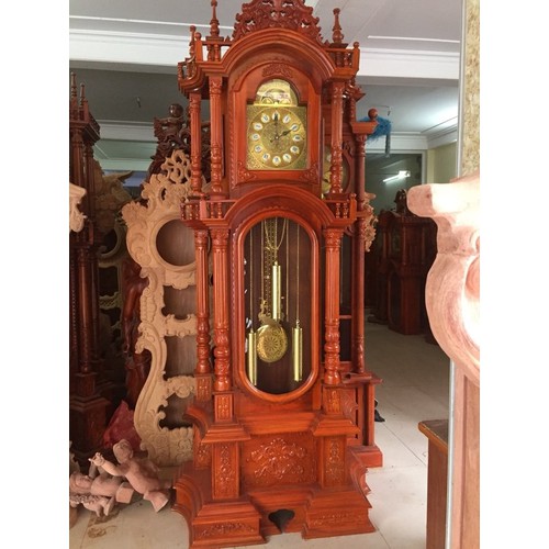 Đồng Hồ Cấy Gỗ Hương Quả Lắc Shop Gỗ Hương