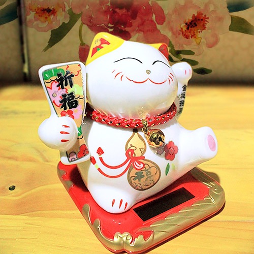 Mèo thần tài năng lượng 10cm