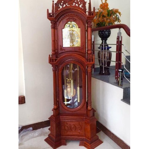 Đồng Hồ Cấy Gỗ Hương Quả Lắc Shop Gỗ Hương