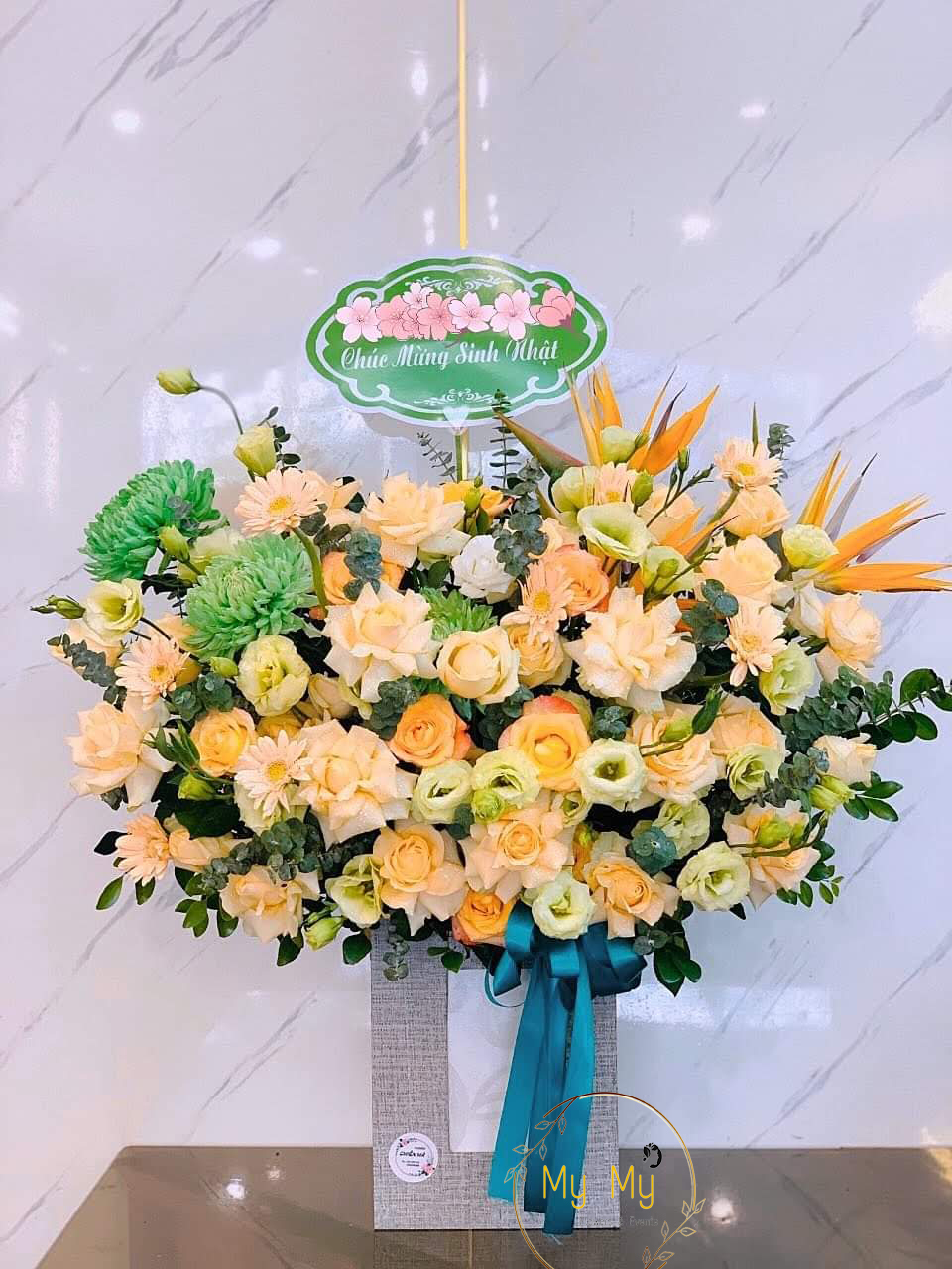 Hoa mừng sinh nhật mẫu 95