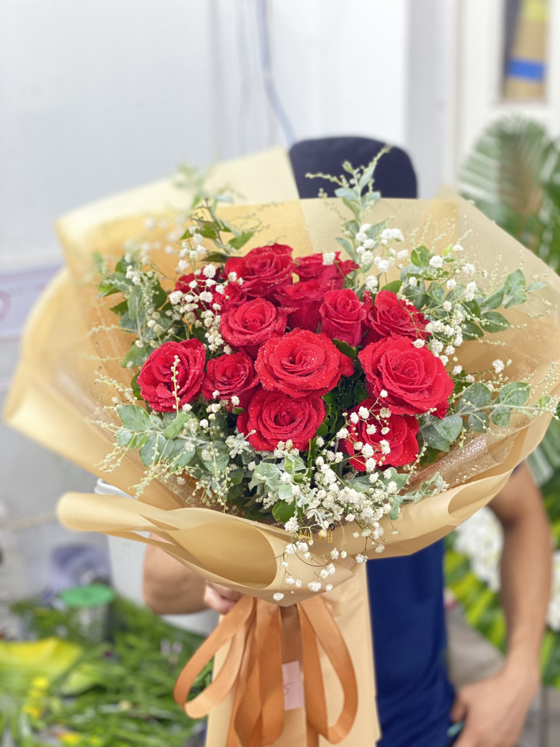 Hoa chúc mừng mẫu 161