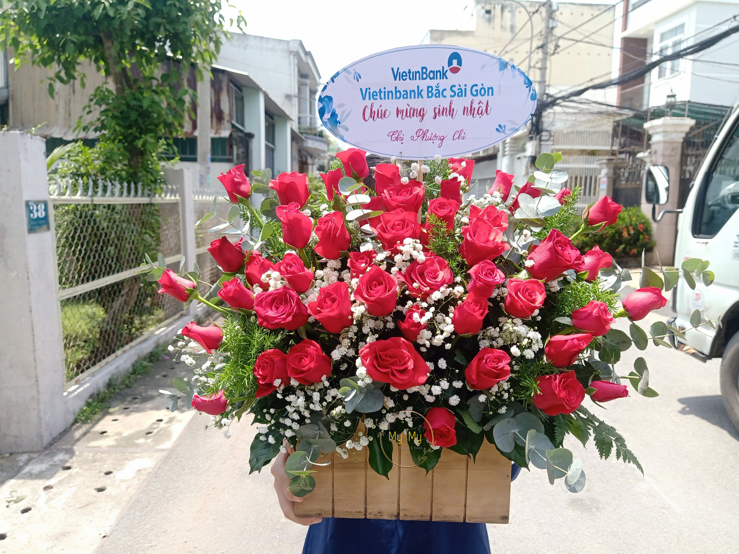 Hoa mừng sinh nhật mẫu 145