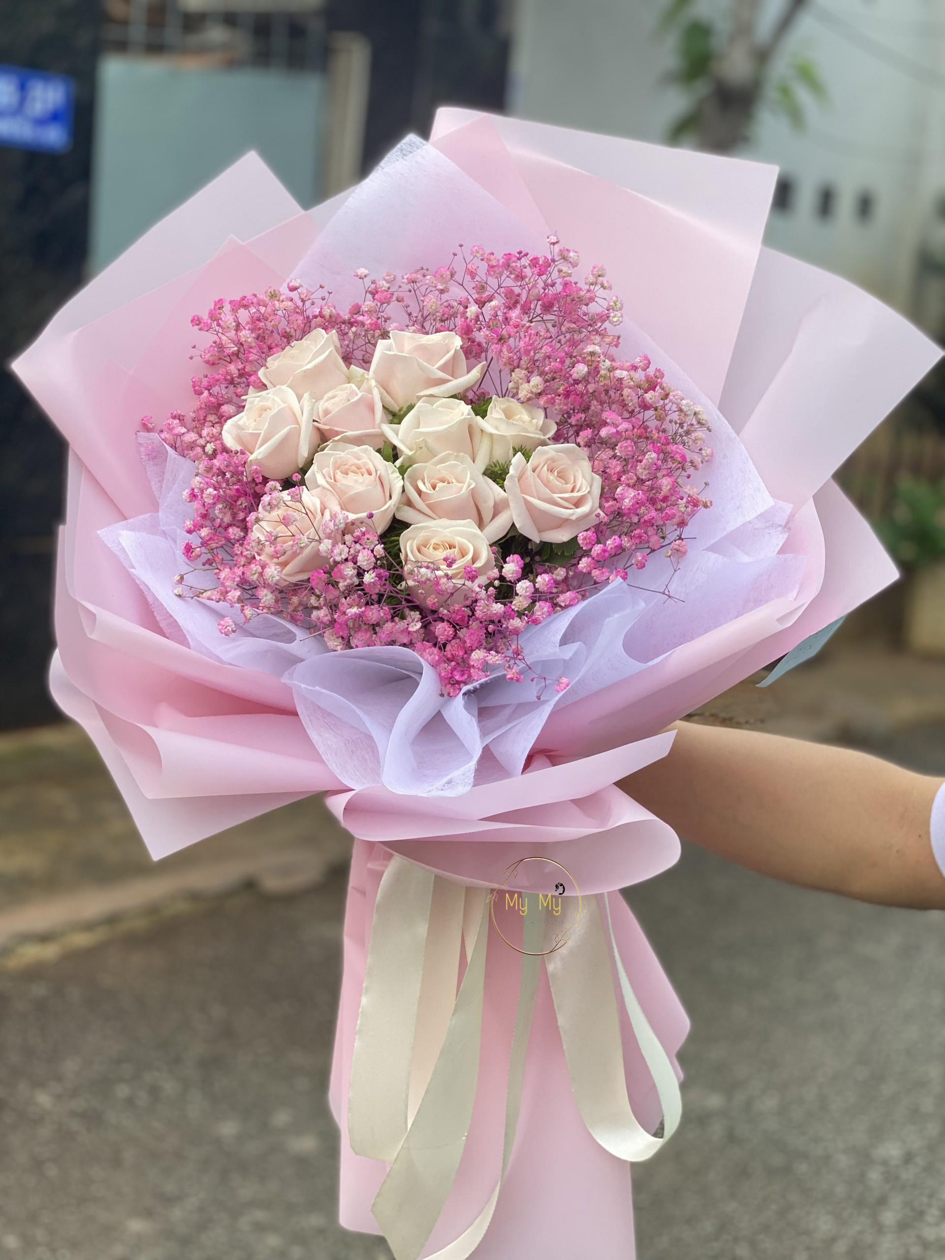 Hoa chúc mừng mẫu 162